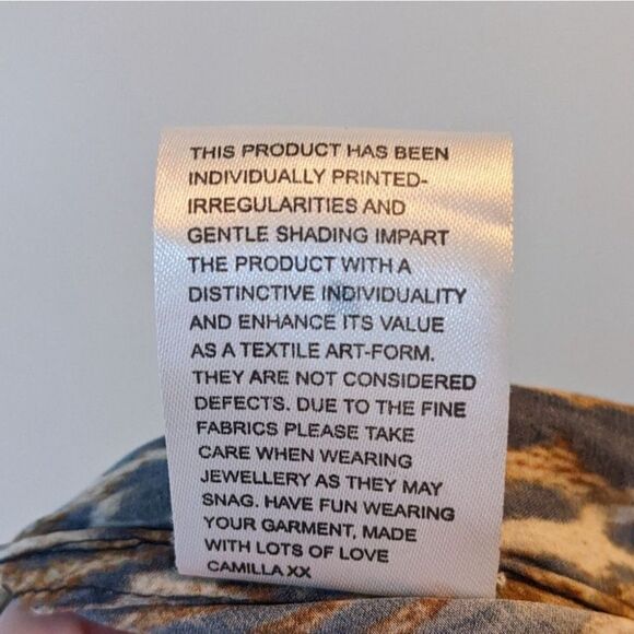 CAMILLA | Jewel of Jupiter Silk Wide-leg Trousers - Picture 12 of 16